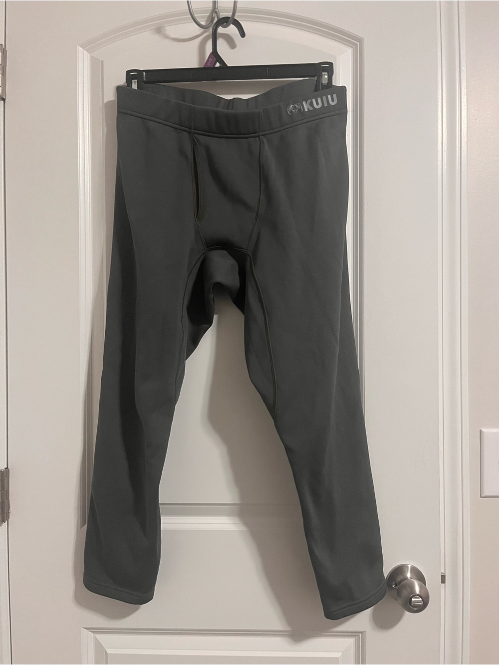 KUIU Men's Dark Gray Performance Base Layer Pants
